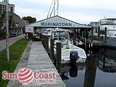 Marina Town Boat Docks